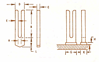 1/8 x 3/8 Rectangular Split Stud (R2)